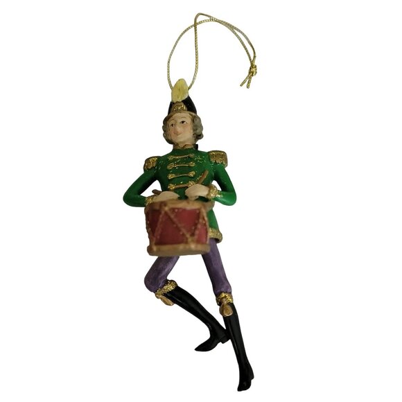 Fitz Floyd Drummer Boy, 12 Days Christmas Ornament, Signed K378 - Picture 2 of 7